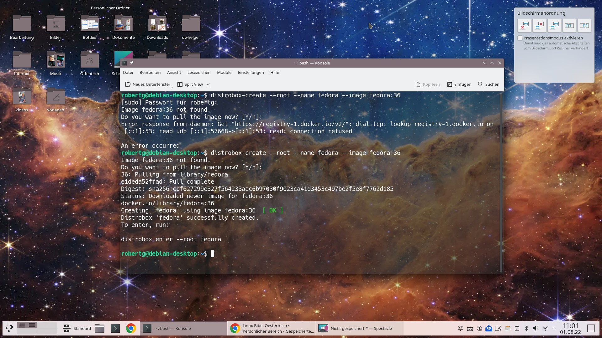 Distrobox – Erleichterungen für Docker und Podman – Linux-Bibel