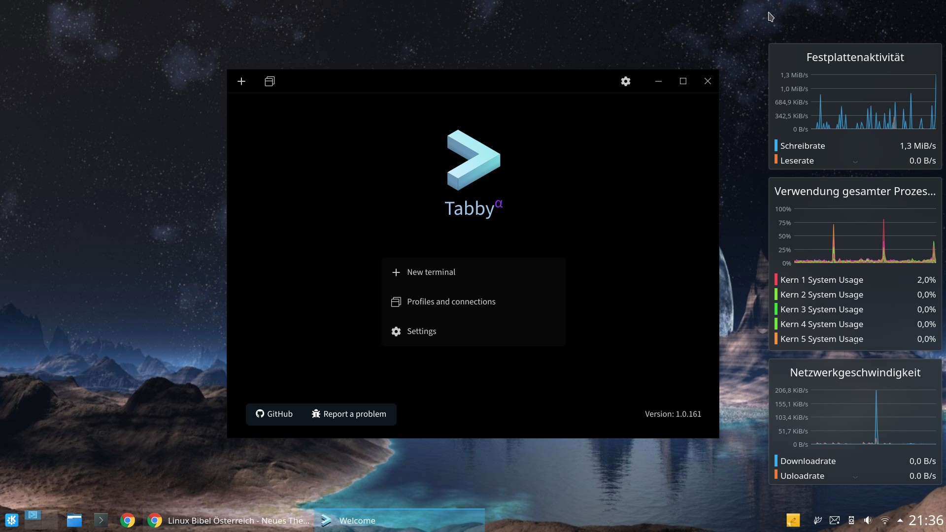 Tabby – Modernes Terminal unter Linux – Linux-Bibel