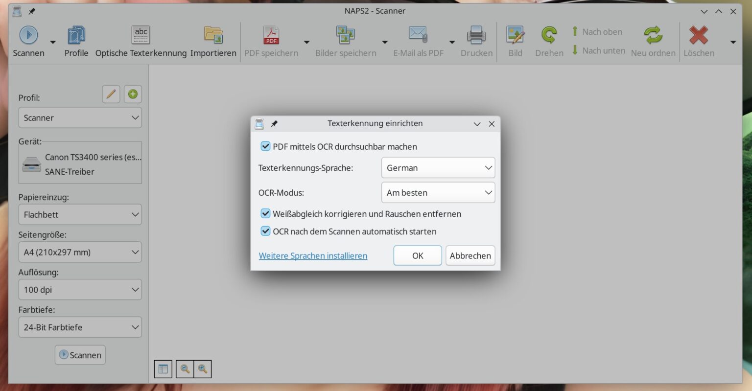 NAPS2 – Scan-Software als Allrounder unter Linux – Linux-Bibel