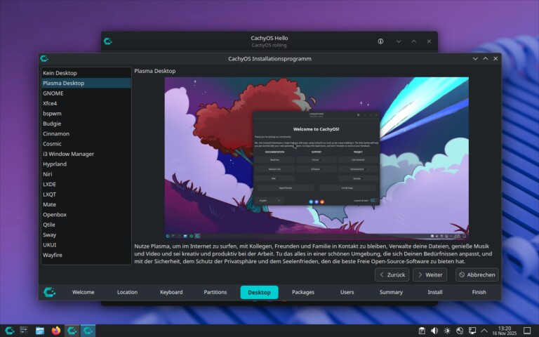 CachyOS – Arch Linux mit optimiertem Kernel – Linux-Bibel