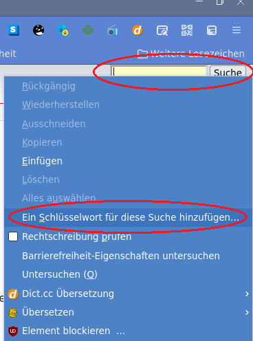 Suche-Menü von https://www.debian.org/distrib/packages