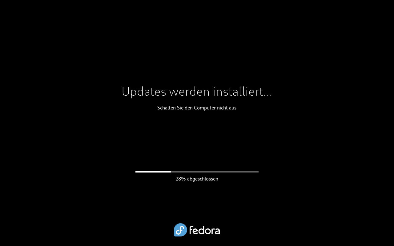 Fedora Update
